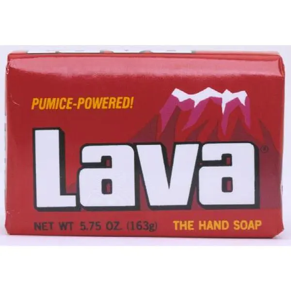 LAVA 212 MAIN 5.75oz Solid Heavy-Duty Pumice Bar Hand Soap, Contains Pumice Cleaning Solution for Household Appliances, Iron Maintenance, Home Supplies