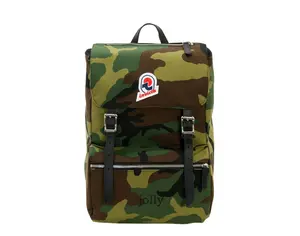 Invicta Jolly Star Icon Army Style Backpack, Camouflage Design Functional Bag, Army Style Backpacks