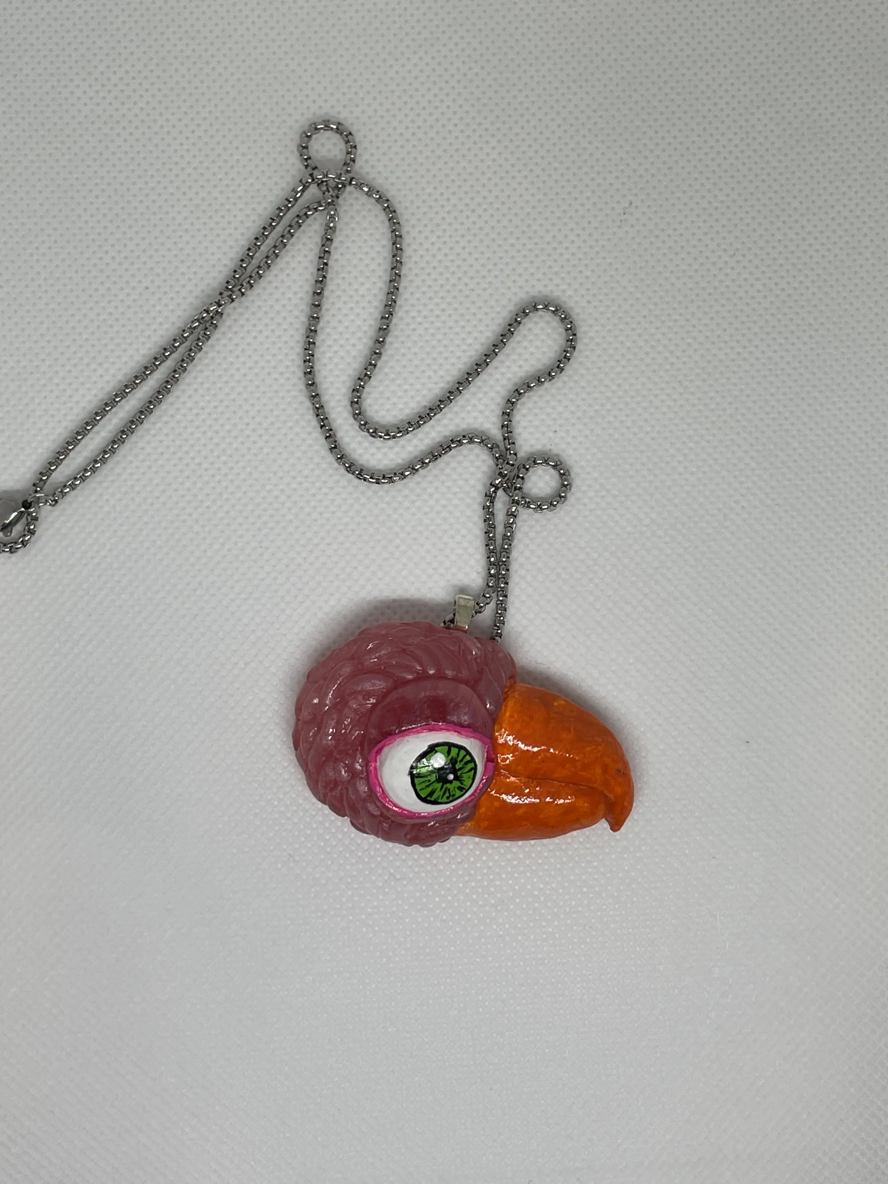 resin bird pendant