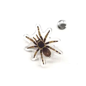 Chaco Golden Knee Tarantula (Grammostola pulchripes) Acrylic Pin