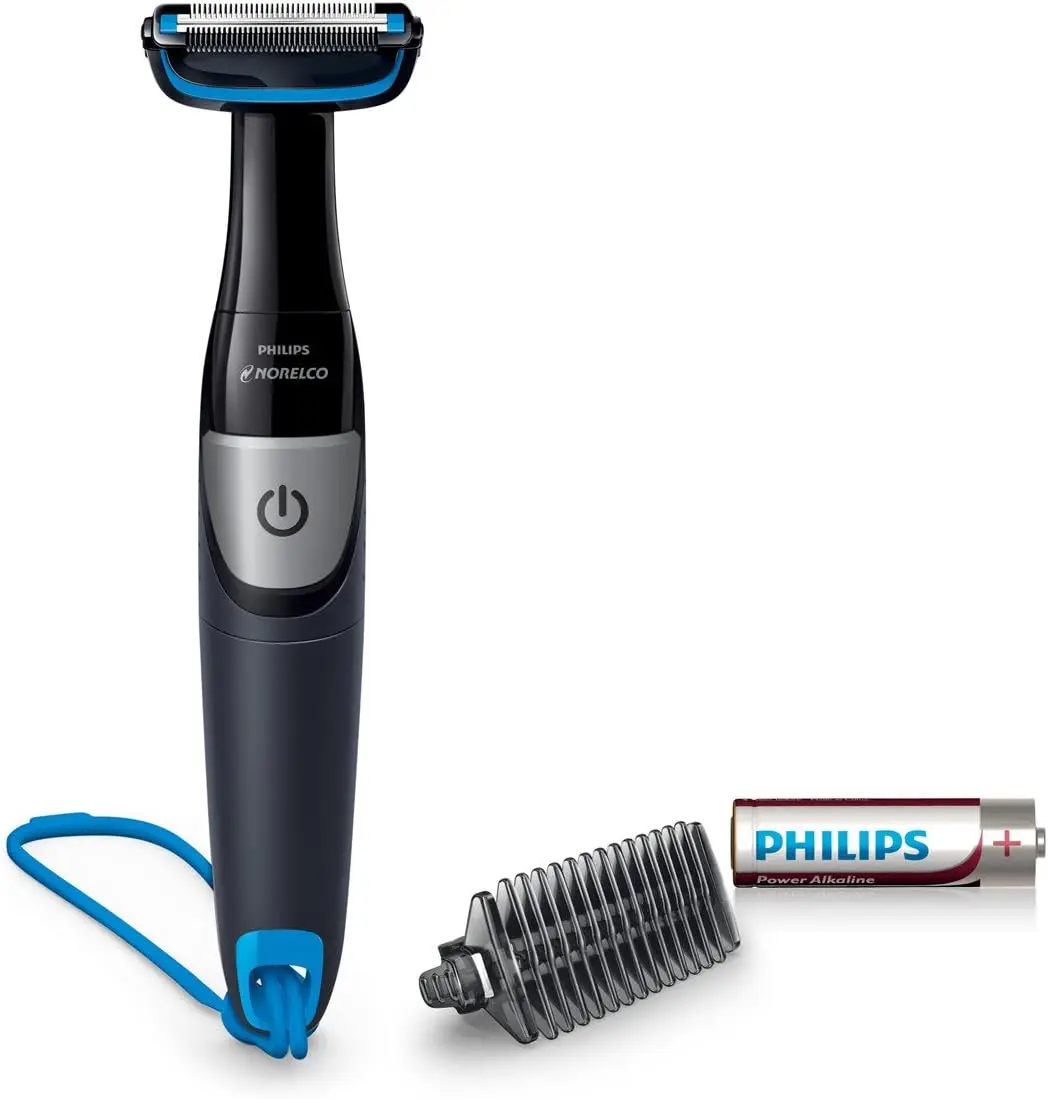 Philips Norelco Bodygroom Series 1100 -  BG1026/60, Showerproof Body Hair Trimmer and Groomer for Men Comfort Waterproof