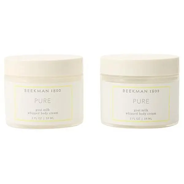 Beekman 1802 Goat Milk Body Cream Travel Duo - Pure