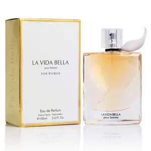 Urban Collection La Vida Bella Eau De Parfum for Women (100ml) - Fruity Floral, Jasmine-Themed, Fruit-Flavored, Multi-Scent Women's Perfumes with Pear, Vanilla, Elegant Paper Box, Radiant Charm