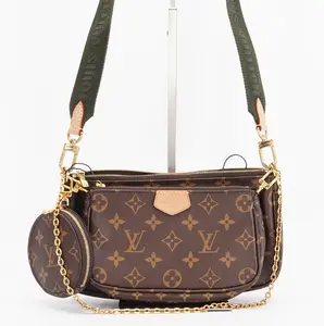 Pre-owned Louis Vuitton pvc Shoulder Bags Monogram Multi Pochette Accessoires BGP225071