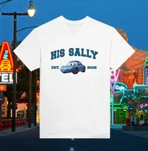 Cars Matching Shirt, Lightning McQueen and Sally Couple T-Shirt, Kachow Lightning McQueen, I'm Lightning Sally Cars Shirt, Lightning Movie, His Her Tee