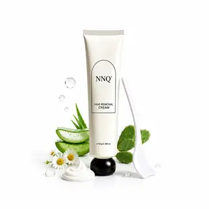 NNQ Hair Removal Cream， Gentle Plant-Based, Fast-Acting & Odorless Formula for LegsArms, Underarms & Bikini Line, Hydrating Depilatorywith Aloe & Vitamin E, Pain-Free Smooth Skin #SummerWins #DealsForYouDays
