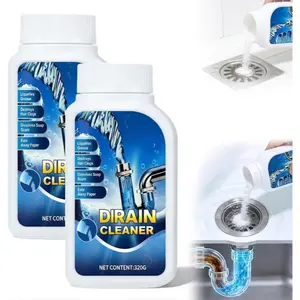 2 Pcs Ultra Drain Clog Remover | Drain Cleaner | Power Beads for Hair, Grease & Soap Scum | Professional Sink & Toilet Unclogger | Safe for All Pipes