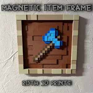Pixelated Item Frame Display