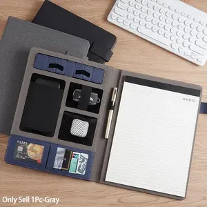 A4 Business Manager File Folder, Including Memo Pad & Mobile Phone Holder, Office Organizer, Office Stationery & Supplies, Office Accessories for Home School Office, Portable