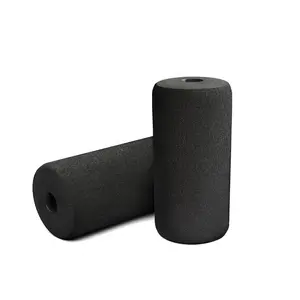 1 Pair 7" High Density Foam Roller, Replacement Foam Foot Pads For Home Gym Exercise Machines Equipments, Weight Bench Leg Extension Curl Attachment
