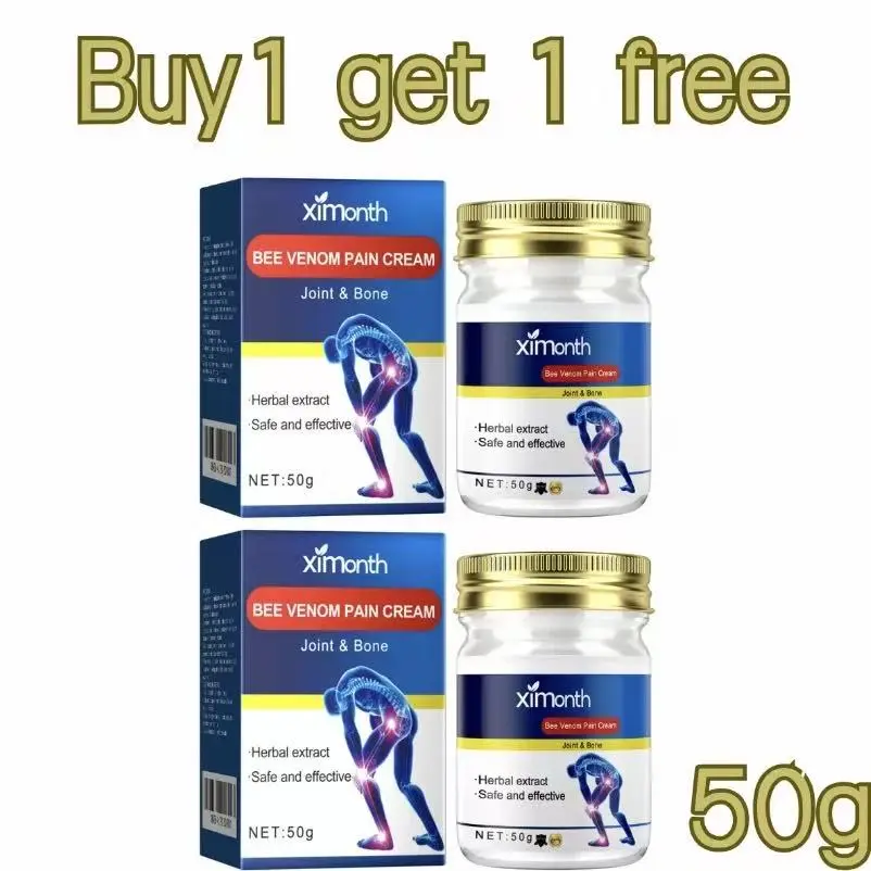 Anti-Inflammatory Pain Reliever Cream, 50g Herbal Formula for Joint, Muscle & Back Pain Relief, Back Pain Relief Products