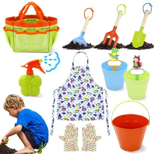 38PCS Easter Garden Party Activity Set | Deluxe Easter Basket Stuffers with 12 Eggs & 10 Magnetic Men | Montessori Learning Garden Supplies for Kids | Backyard Easter Egg Hunt Supplies 2026 | Spring Break Outdoor Activity Kit | Heavy Duty Tote Bag