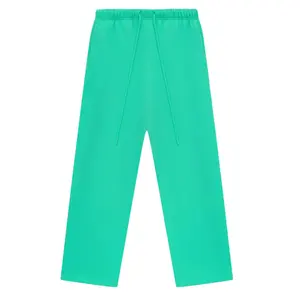 Mint Leaf Relaxed Pants - 2024 Unisex Oversized Sweatpants – Uncuffed Lounge Pants with Drawstring Waist Casual Running Daily Wear