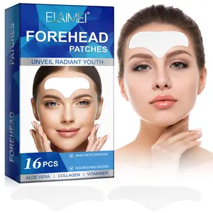 Forehead Patches - Frown & Smile Lines Treatment for Women, 16pcs Nighttime Use Moisturizer