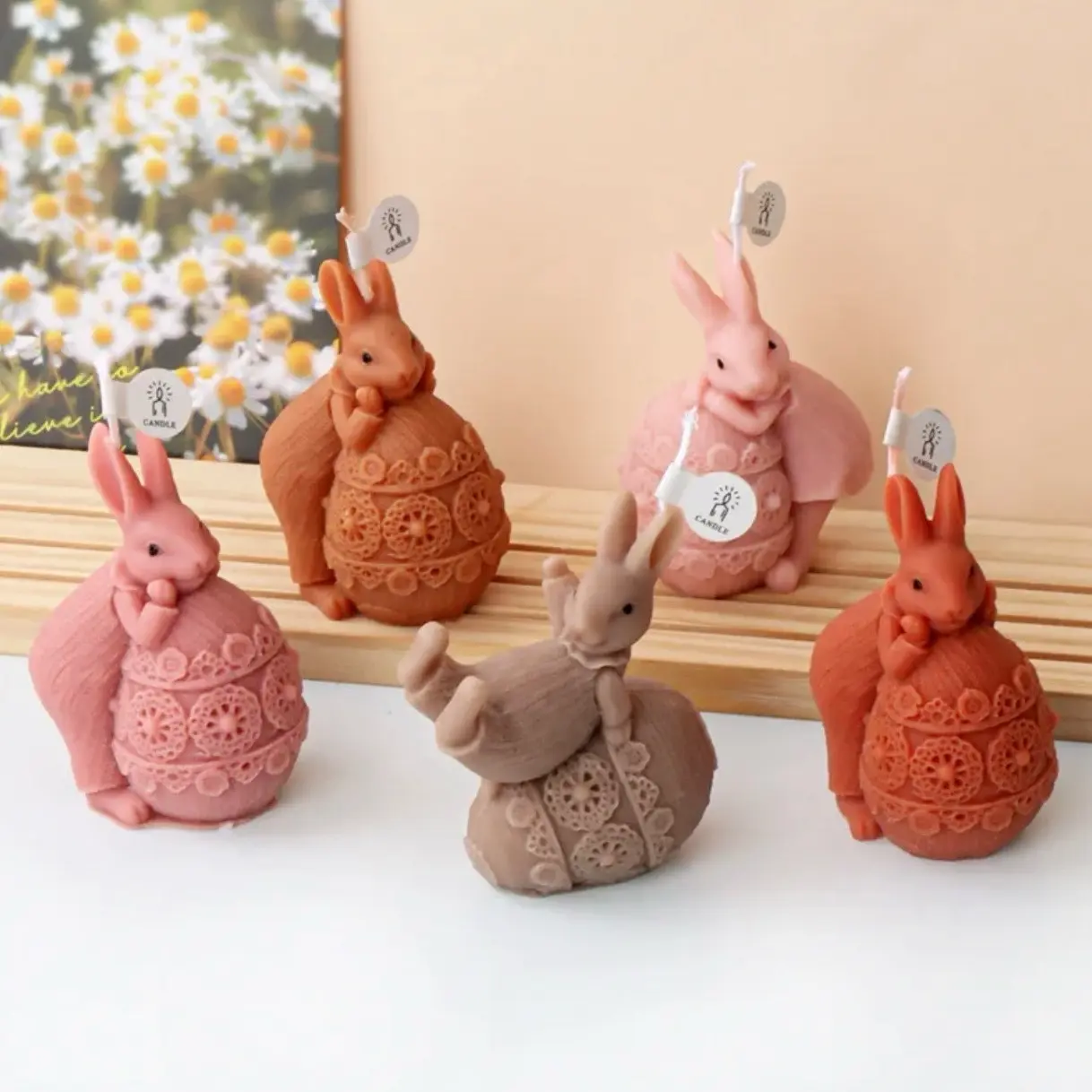 Easter Bunny Candles Easter Bunny Candles