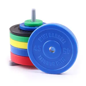 Mini Barbell Color Bumper Plates