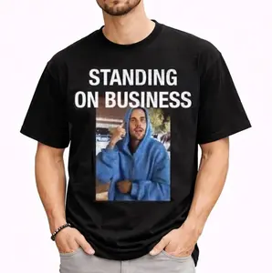 [Sale Up To 30%] Bieber Standing On Business Shirt Shirt, SWAG Launch Exclusive, Bieber Vintage Style Shirt