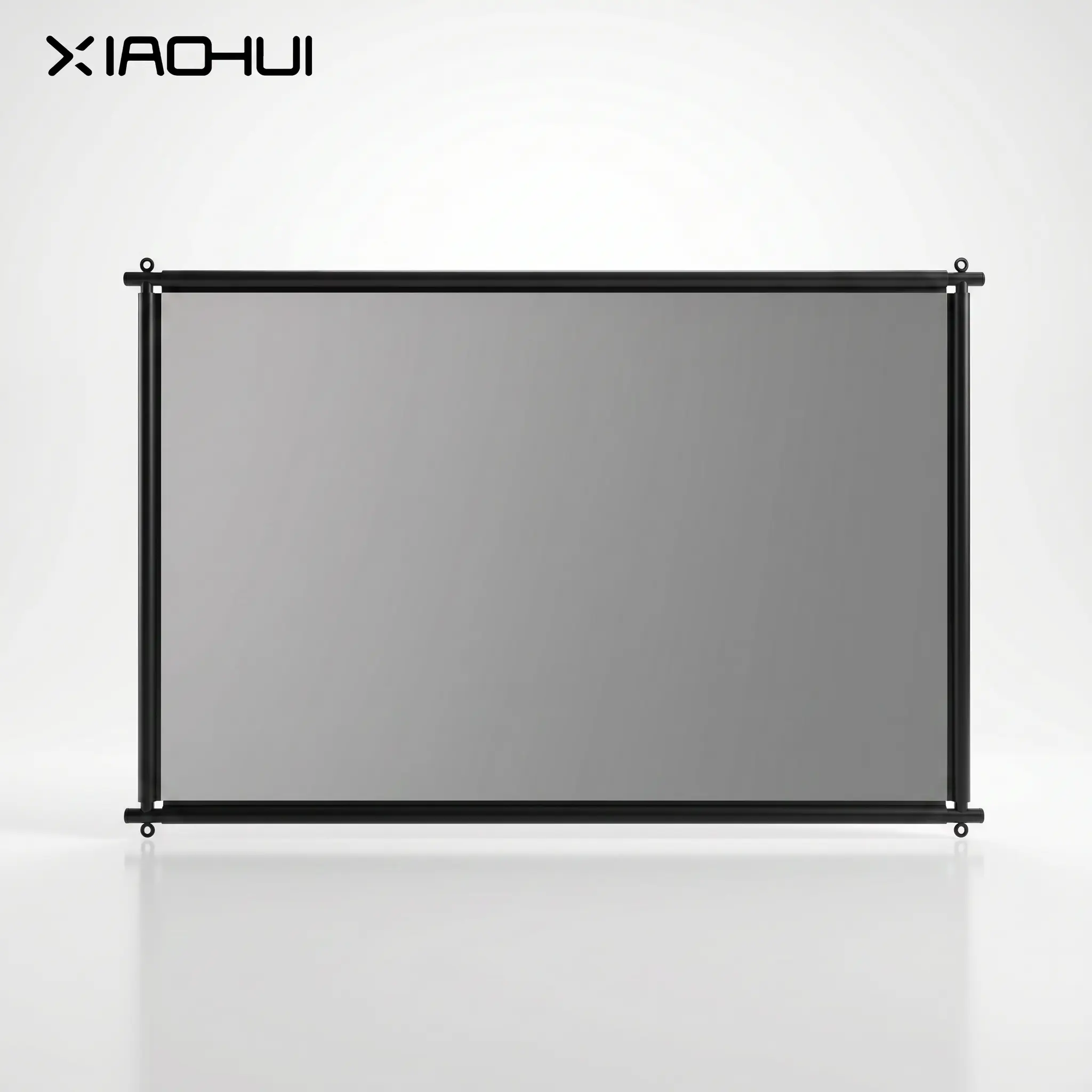 Portable Adjustable Steel Outdoor Movie Screen, No-Drill Modular Frame, Wrinkle-Free Anti-Glare Durable Projection Screen for Home Theater, Backyard Movie Nights, Mount Projection Screens