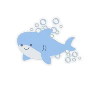 Cute Shark Sticker