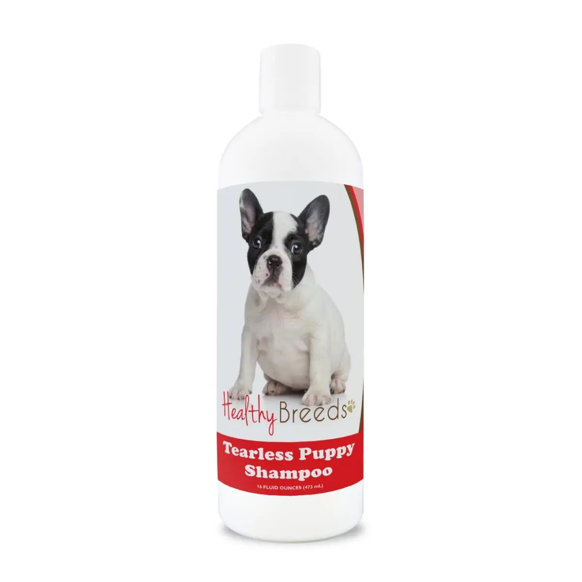 Healthy Breeds French Bulldog Tearless Puppy Shampoo - Eye-Safe, Gentle Face Cleanser for Puppy Stage (UPC: 840235107149)