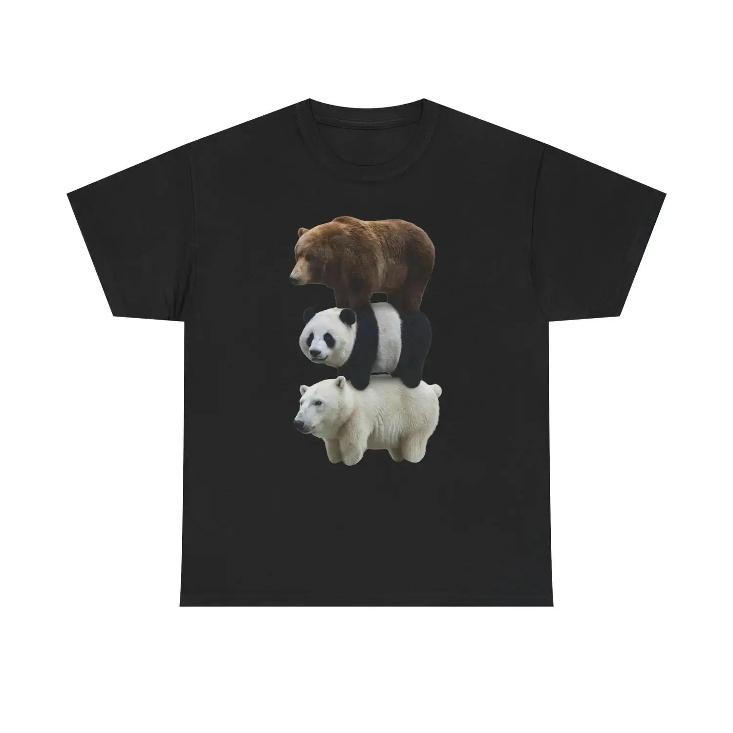Authentic We Bears Design Cotton Animal T-Shirt