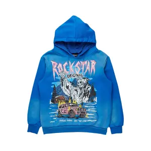 Kip Royal Blue Graphic Hoodie
