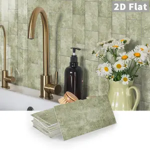 16/32pcs Waterproof PVC Tiles] 16/32pcs Waterproof PVC Stick Shower Tiles | Self-Adhesive Vinyl Marble Wall Panels for Bathroom, Kitchen, Living Room | Easy Peel & Stick, Modern Wall Decor, TV Backdrop, Bathroom Wallpaper, Easy Installation