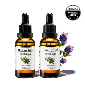 Bakuchiol 30,000 ppm Mix-in Serum, Retinol Alternative for Fine Lines, Firming & Smoothing, Korean Skincare for Sensitive Skin, Vegan, Cruelty-Free, Set of 2