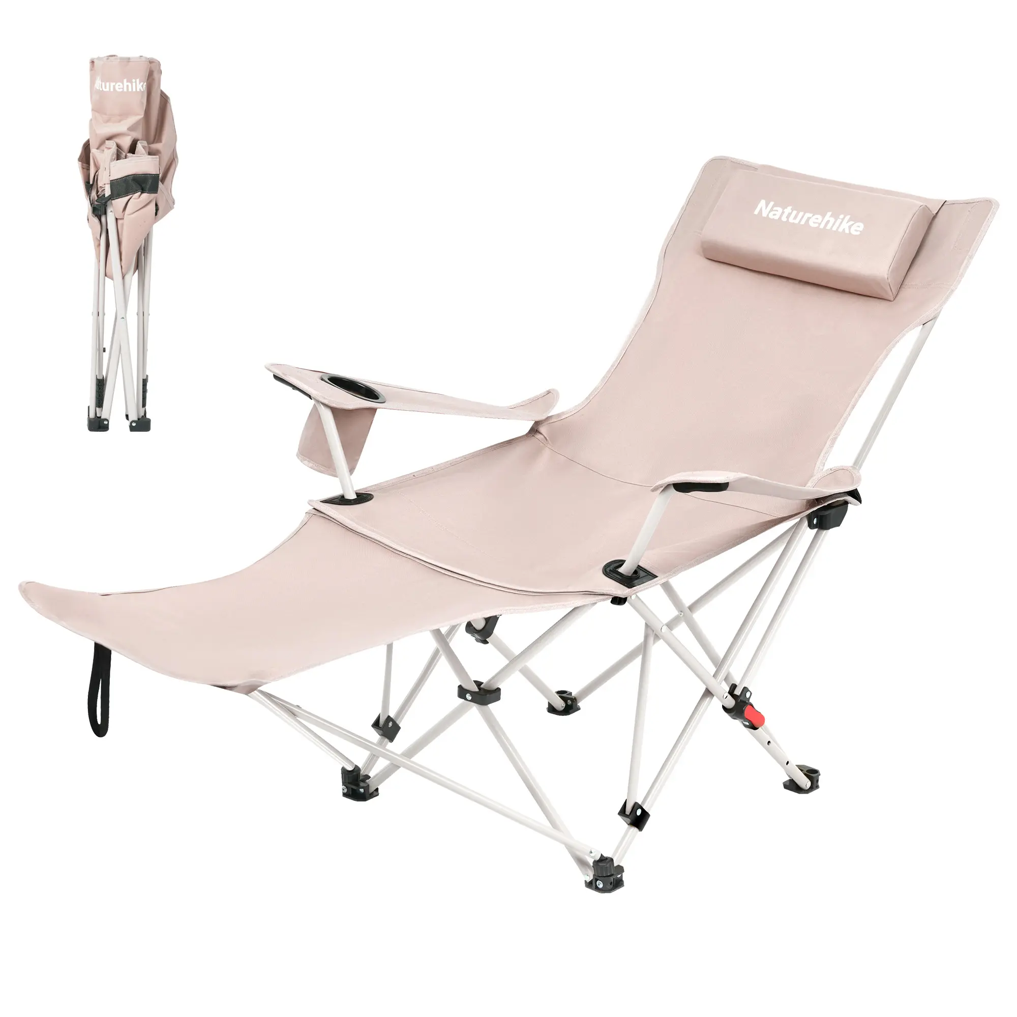 Naturehike SeaStar High-Back Camping Chair with Footrest