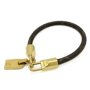Pre-owned Louis Vuitton Canvas Small Leather Goods Monogram Bracelet