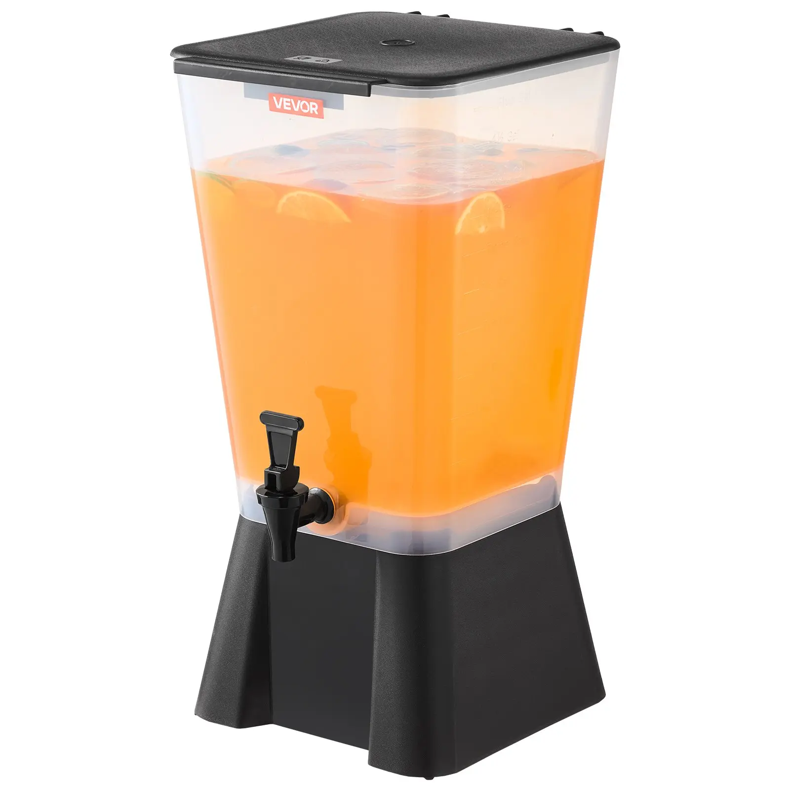 【Summerfinds】VEVOR Beverage Dispenser, 5 Gallon Drink Dispenser for Parties, Plastic Juice Dispensers with No-Drip Spigot, Iced Tea Lemonade Juice Water Dispensers, for Restaurants, Hotels, Parties Appliances