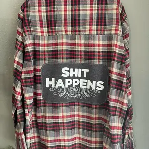 Upcycled flannel