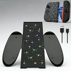 Nintendo Switch 2 Joy-Con Charging Grip Controller Charger Oled/oem Accessories LED Indicator USB-C Cable Joy-Con Handle Base Stand