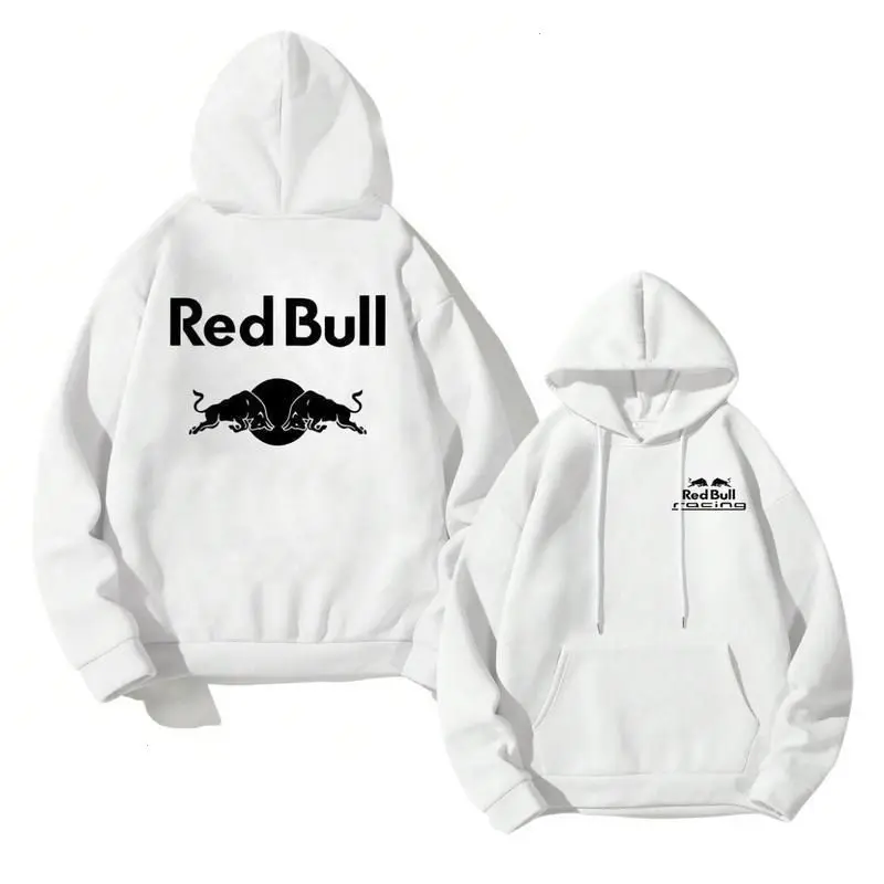 Black White Racing Hoodie – 2-Sided Graphic Sweatshirt or T-Shirt, Unisex Streetwear for Men and Women, Starboy Bull Inspired Design, Soft Cotton Casual Outfit Gift for Racing Lovers, Made in USA.LKD