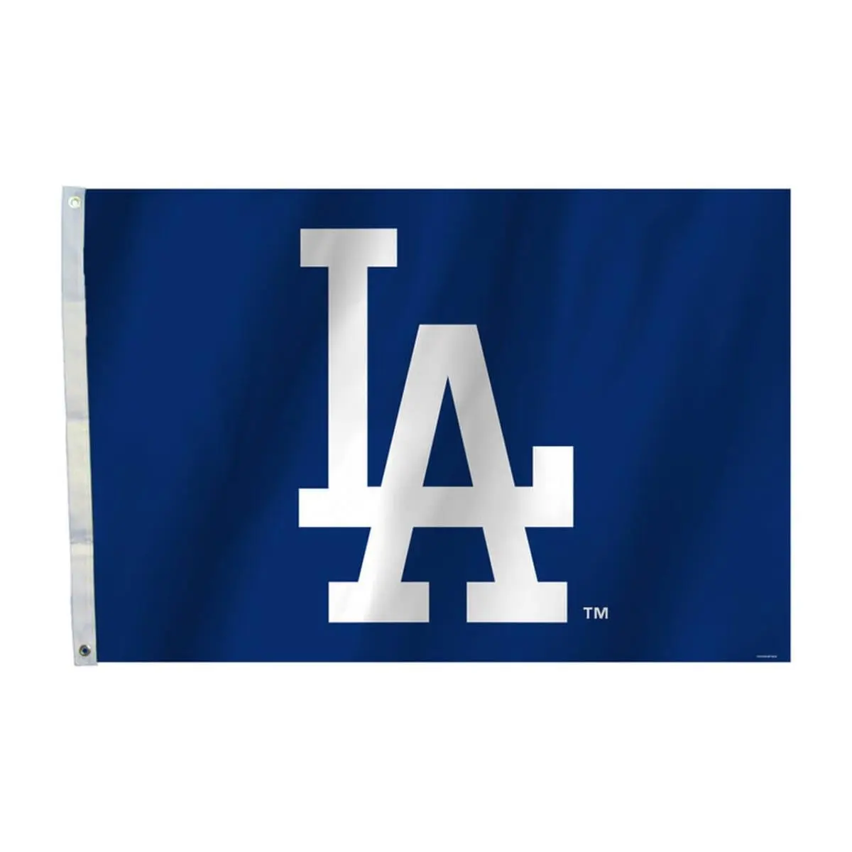 Fremont Die 2324562019 2x3 ft. Hangable Los Angeles Dodgers Decorative Banner - Autographed Collectibles, Indoor Home Wall Decor, Fabric Backdrop for Festive Parties