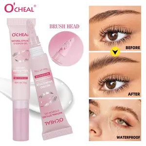 Wild Brow Gel, Natural Hold Brow Jelly, Transparent Colorless Gel, Soft Shaping Brow Soap, Long-Lasting Makeup Fixative