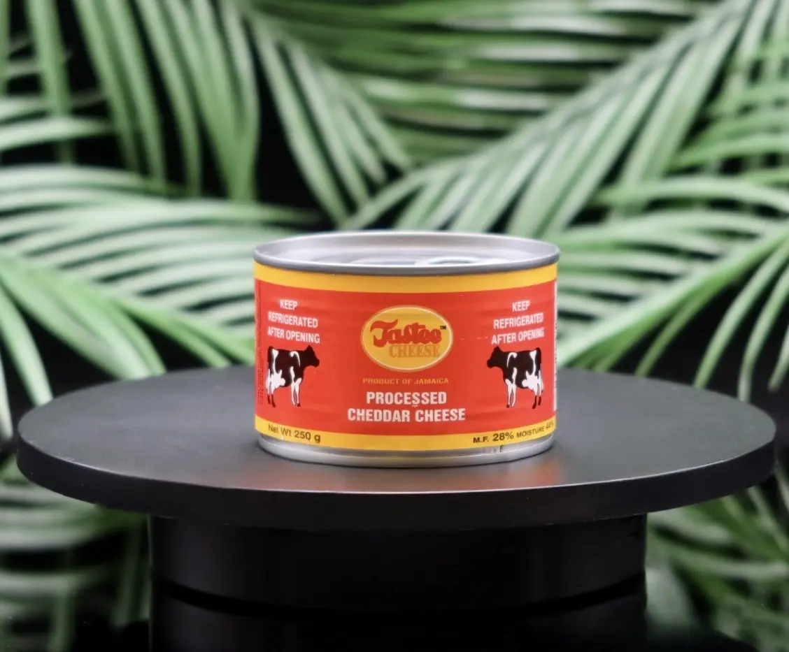 Tastee Cheese, Tasty Cheese- Product of Jamaica Processed Cheddar Cheese