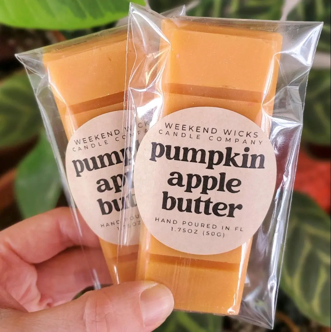 Pumpkin Apple Butter Wax Melt | Fall Wax Melt | Halloween Wax Melt | Sweet Wax Melt | Gift for her | Spooky Wax Melt | Pumpkin Wax Melt |