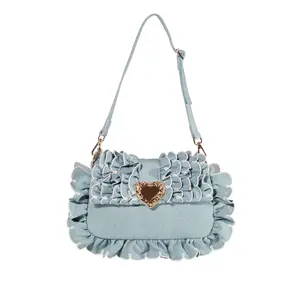 Seaside Sweetheart Shoulder Bag Denim
