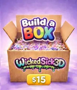 $15 WickedSick3D 3D Printed Build-A-Box TikTok Live Customizable Box with Flexible Selection and Live Packing