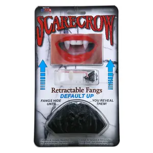 Scarecrow Retractable Fangs "Default Up"
