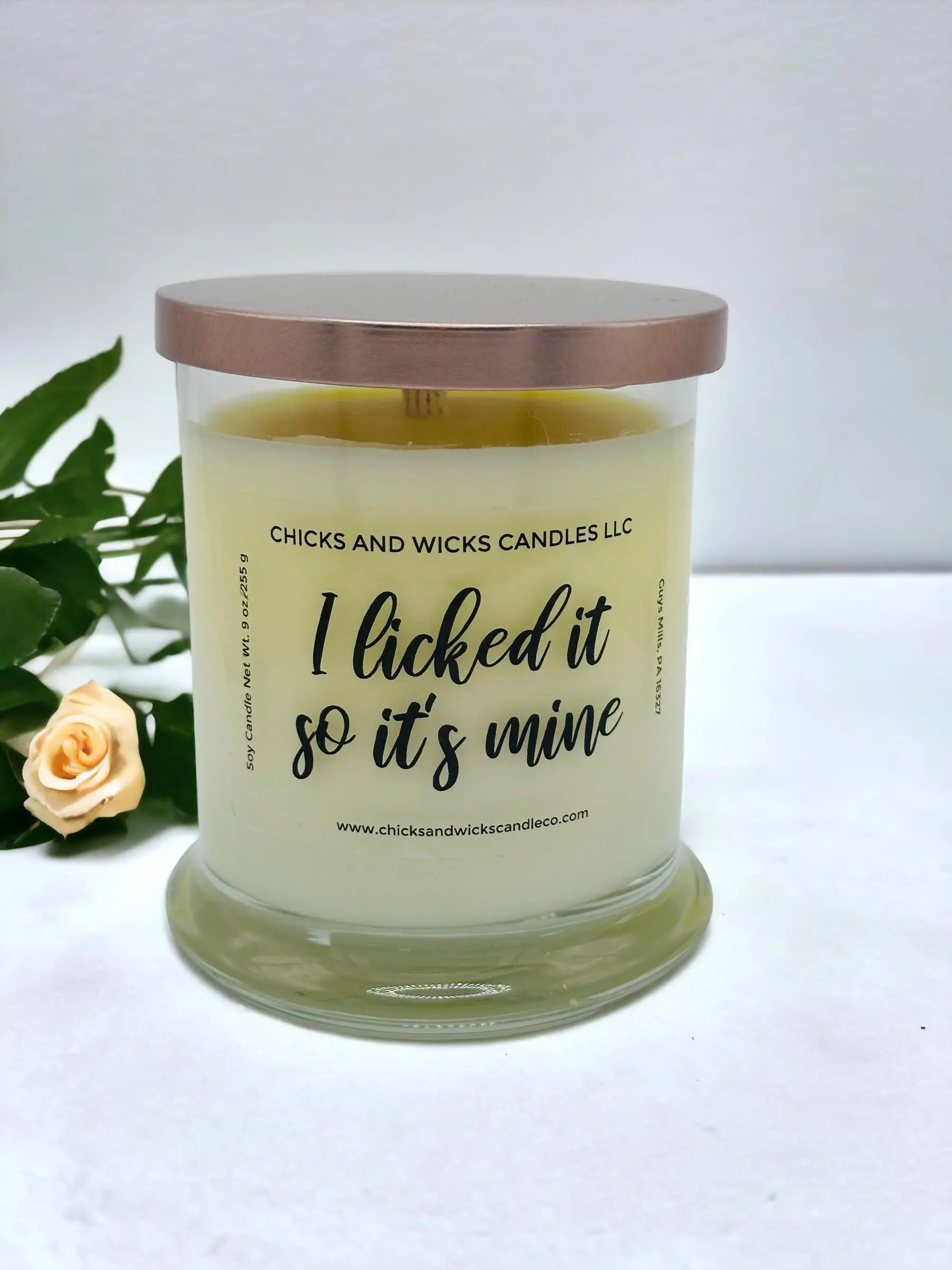 I Licked It So It's Mine Candle