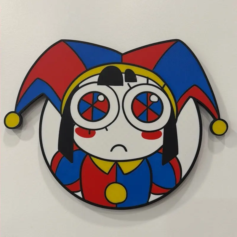 Cartoon Door And Wall Art For All Ages Custom 3D Printed Art Piece