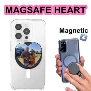 Regular Circle Custom Phone Holder - Personalized Accessory for Your Device - Simple & Straightforward Design