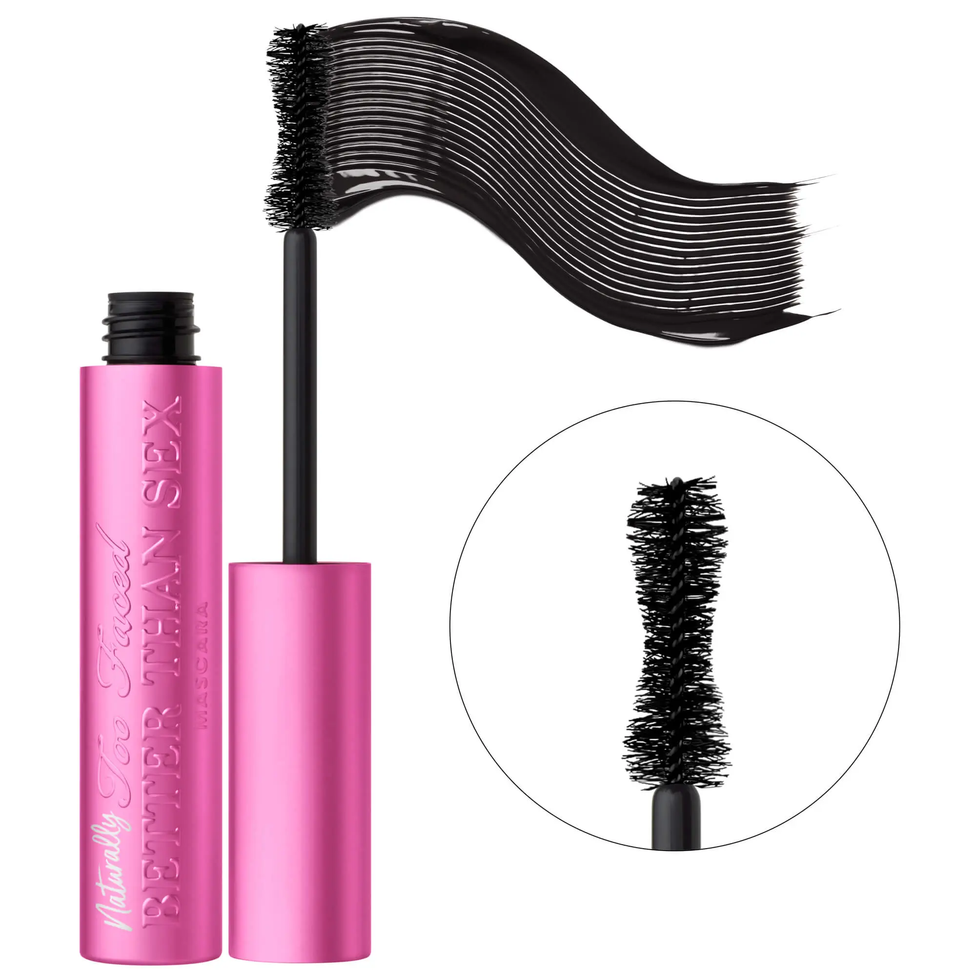 Too Faced Naturally Better Than Sex Mascara - Volumizing, Lengthening, 98% Naturally Derived
