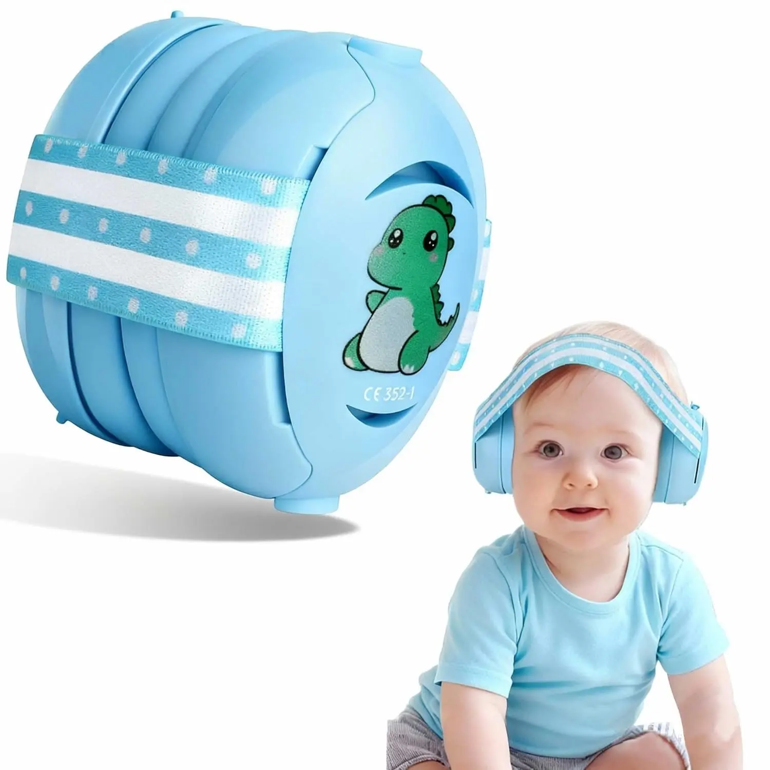 Halloween Fall Gift Summer Spring Gift Baby Headphones for Noise, Baby Ear Protection for Babies and Toddlers 0-36 Months - Adjustable Babies Noise Cancelling Headphones Infant Ear Protection Earmuffs Against Hearing Damage