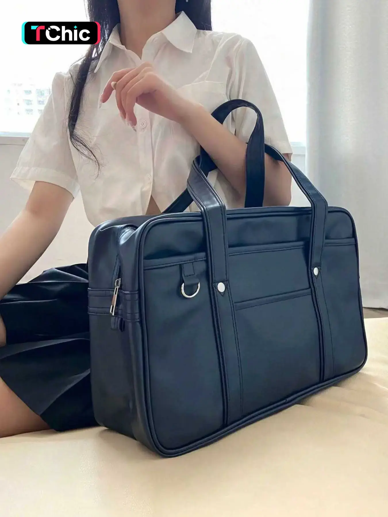 Large Capacity Tote Bag, College Style Handbag, Uniform Backpack, Laptop Bag, Laptop Computer Bag, Laptop Work Bag, Multi Functional Bag, Travel Bag, Bestseller in Europe and America, Student Document Bag