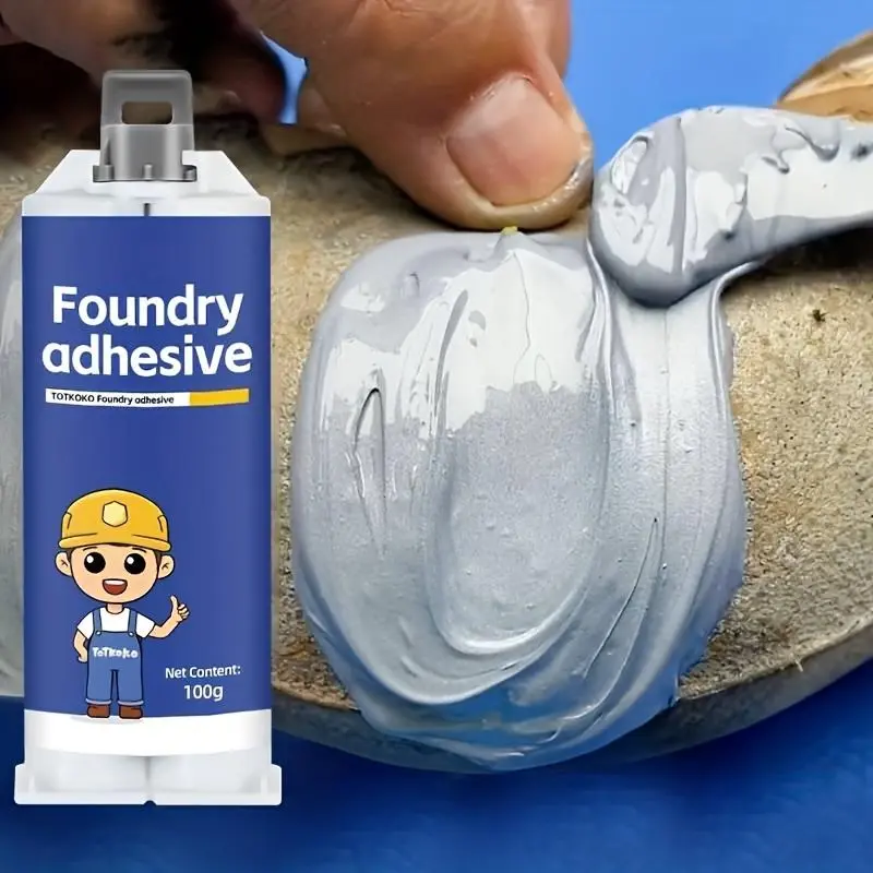 High Temperature Resistant Welding Glue, 100g Water Pipe Leak Repair & Casting Agent, Wide Range of Applications, Construction Adhesive for Home & Office