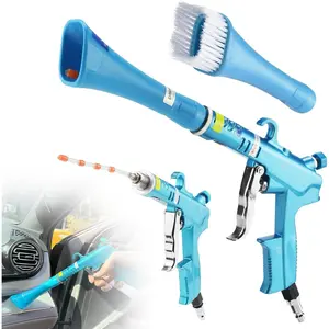 Tornado Dry  Cleaning  Detailing Interior Dryer Air Blow  for  Detailing Air   Dust Cleaner Air Compressor Blower  with Nozzle and Auto Detailing Dusting Brush