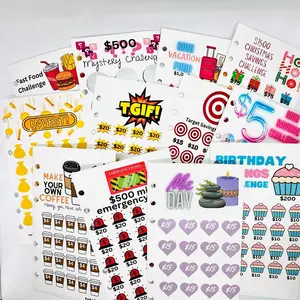 Mini Savings Challenges A6 Envelopes